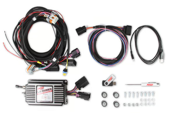 MSD LS ignition control black Big Block Chevy engine management BBC